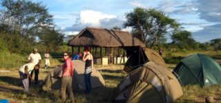 Camping in Rwanda